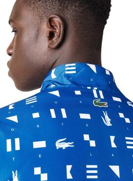 Giacca Lacoste Sport Reversibile Blu Navy Uomo