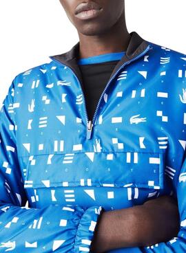 Giacca Lacoste Sport Reversibile Blu Navy Uomo