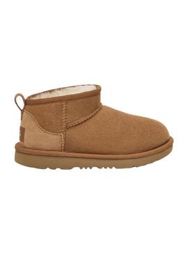 Stivali Ugg Classic Ultra mini Chestnut per bambino e bambina