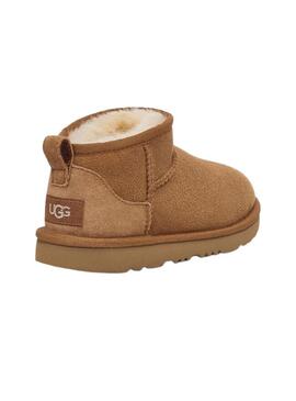 Stivali Ugg Classic Ultra mini Chestnut per bambino e bambina