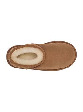 Stivali Ugg Classic Ultra mini Chestnut per bambino e bambina