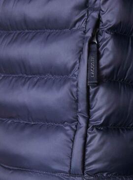 Gilet Lacoste Waterproof per Uomo Blu Navy