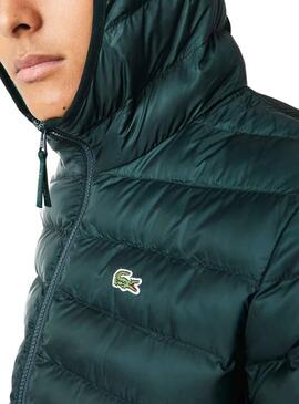 Giacca Lacoste Blouson Imbottito Verde Uomo