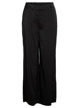 Pantaloni Vila Vimiel Wide Nero per Donna