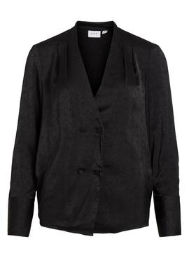 Camicia Vila Vimiel Nero per Donna