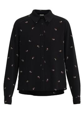 Camicia Pepe Jeans Priscila Paisley Nero Donna