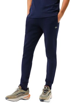 Pantaloni Lacoste Jogger Basic Blu per Uomo