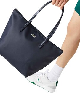 Bag Lacoste P Shopping Blu Navy Per Le Donne