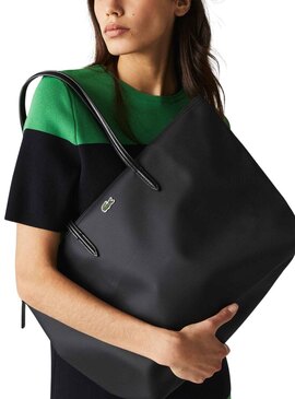 Borsa Shopping Lacoste L Donna Nera