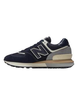 Sneakers New Balance 574 Blu Navy per Uomo