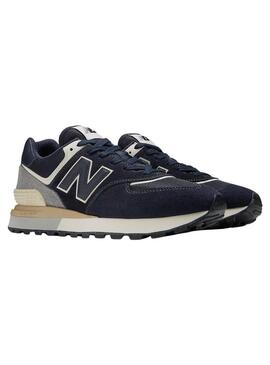 Sneakers New Balance 574 Blu Navy per Uomo