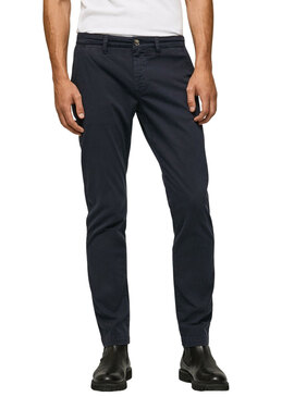 Pantaloni Pepe Jeans Charly Blu Navy per Uomo