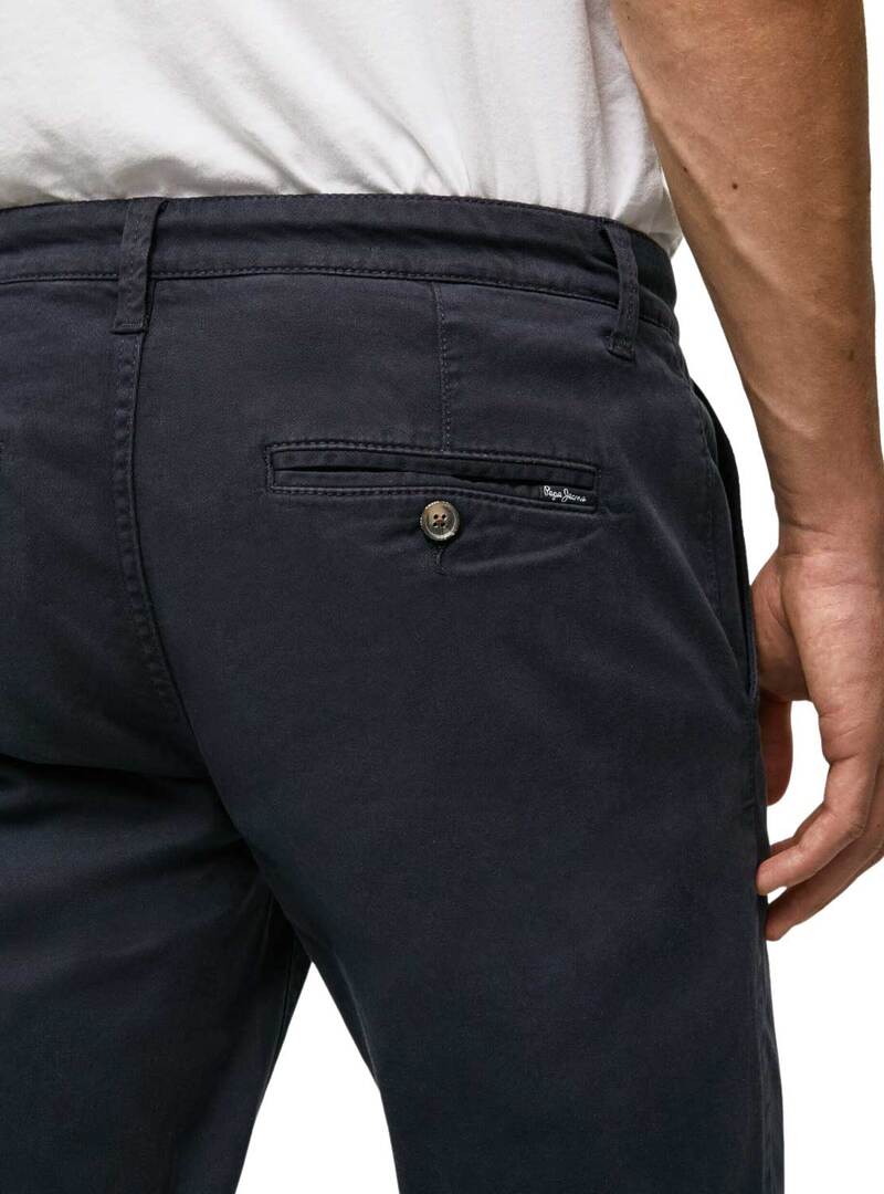 Pantaloni Pepe Jeans Charly Blu Navy per Uomo