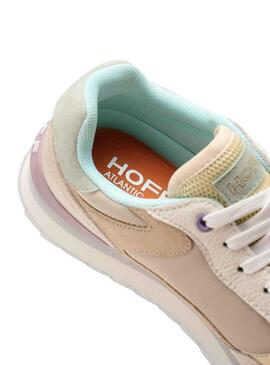 Sneakers Hoff Atlantic City Beige per Donna