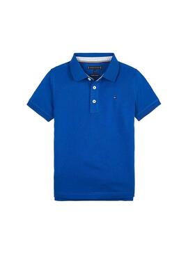 Polo Tommy Hilfiger Essential Blue Bambino