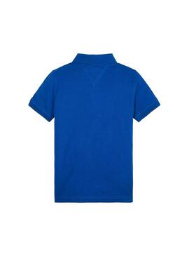 Polo Tommy Hilfiger Essential Blue Bambino