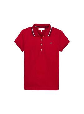 Polo Tommy Hilfiger Essential True Rosso