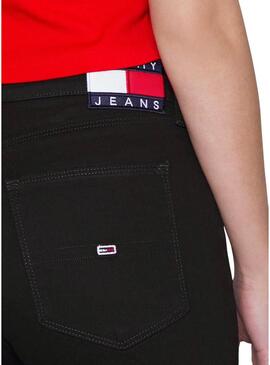 Jeans Tommy Jeans Silvia Nero Donna