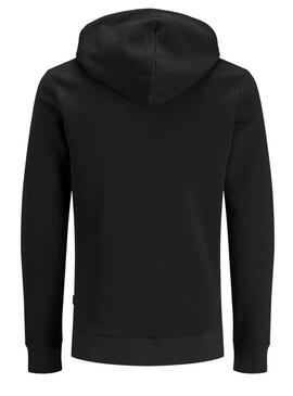 Felpa Jack & Jones Logo Maxi Nero Uomo