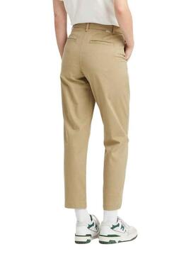 Pantaloni Levis Chino Beige per Donna