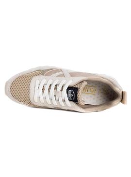 Sneakers Munich Ripple 44 Beige per Donna