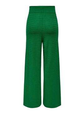 Pantaloni Only Cata Verde per Donna