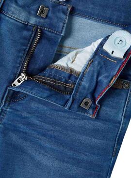 Pantaloni Jeans Name It Theo Blu per Bambino