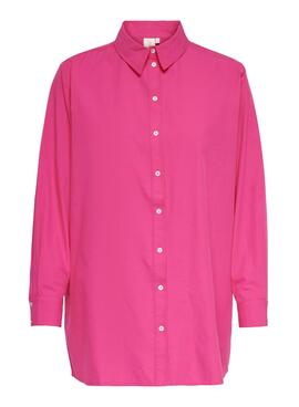 Camicia Only Curly Rosa per Donna