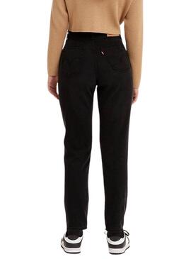 Jeans Levis High Vita mamma Nero Donna