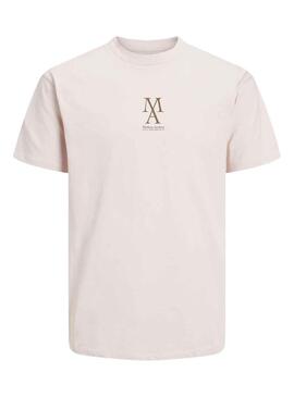 T-Shirt Jack e Jones Bluspencer Beige