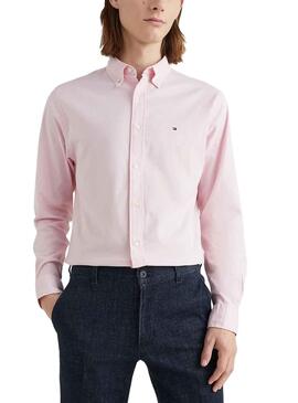 Camicia Tommy Hilfiger 1985 Rosa paa Uomo