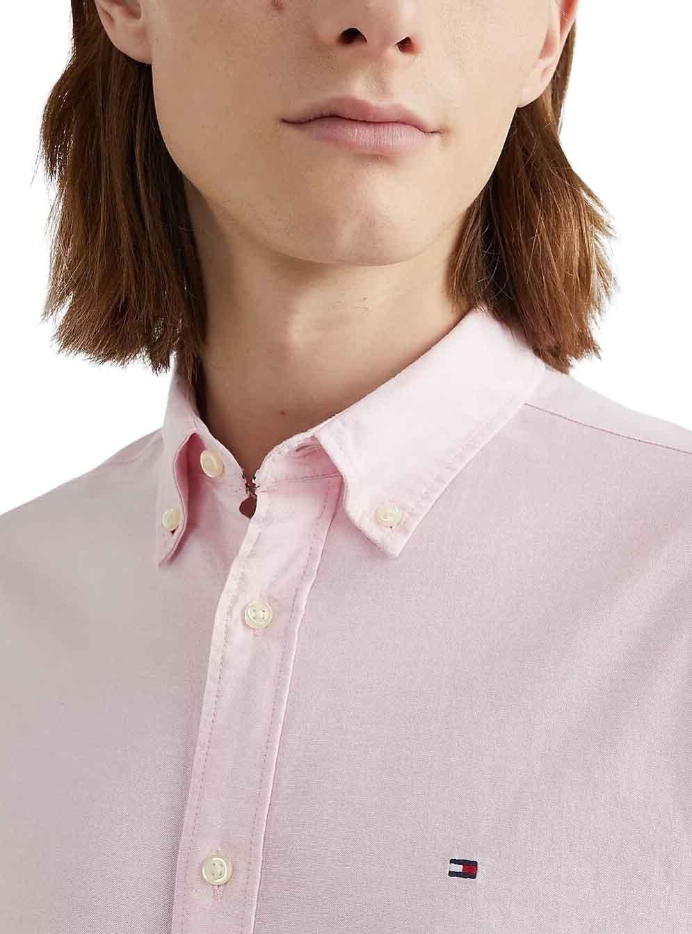 Camicia Tommy Hilfiger 1985 Rosa paa Uomo