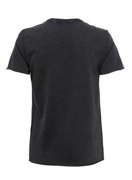 T-Shirt Only Lucia Regular Nero per Donna