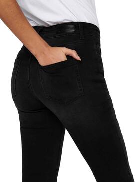 Pantaloni Jeans Only Blush Nero per Donna
