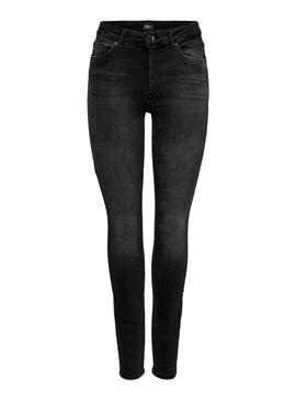 Pantaloni Jeans Only Blush Nero per Donna