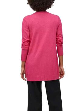 Giacca Vila Virile Open Fucsia per Donna