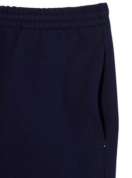 Bermuda Lacoste Jogger Basic Blu Navy per Uomo