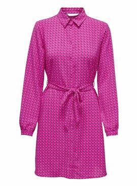 Vestito Only Noami Rosa per Donna