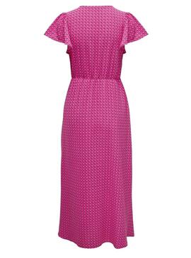 Vestito Only Noami Rosa per Donna