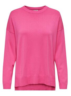 Pullover Only Meddi Rosa per Donna