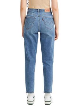 Pantaloni Jeans Levis High Waisted Blu Donna