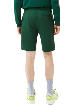 Bermuda Lacoste Jogger Verde per Uomo