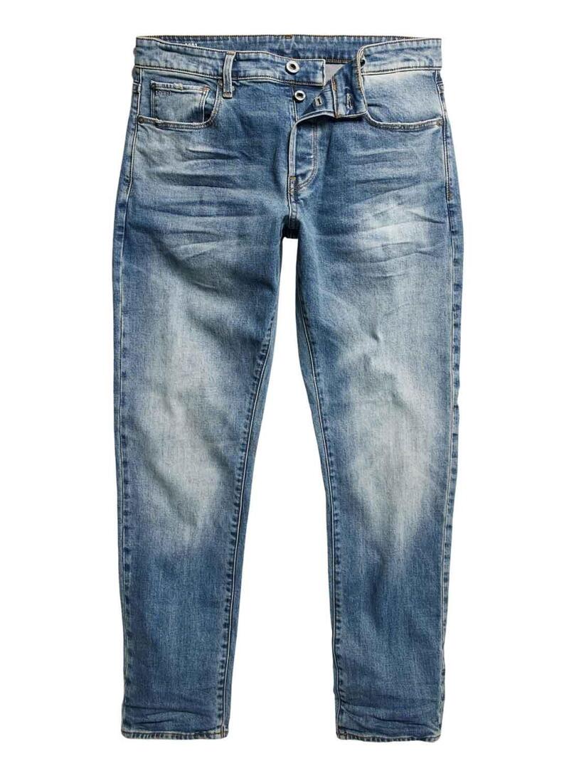 Jeans G Star 3301 Regular Tapered Blu