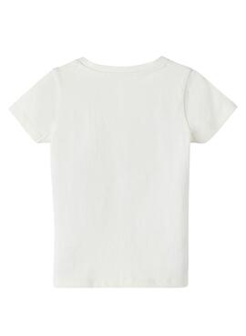 T-Shirt Name It Belinda Beige per Bambina