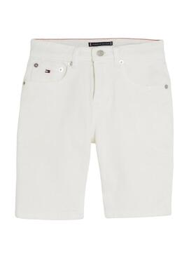 Bermuda Tommy Hilfiger Scanton Bianco per Bambino