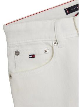 Bermuda Tommy Hilfiger Scanton Bianco per Bambino