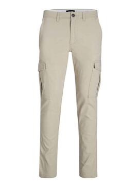 Pantaloni Jack & Jones Marco Joe Beige Uomo