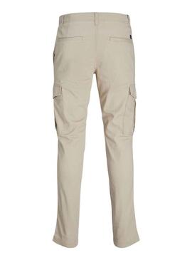 Pantaloni Jack & Jones Marco Joe Beige Uomo