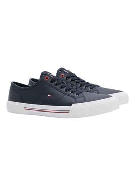 Sneakers Tommy Hilfiger Vulc Blu Navy per Uomo