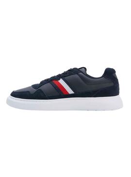 Sneakers Tommy Hilfiger Mix Cup Blu Navy Uomo